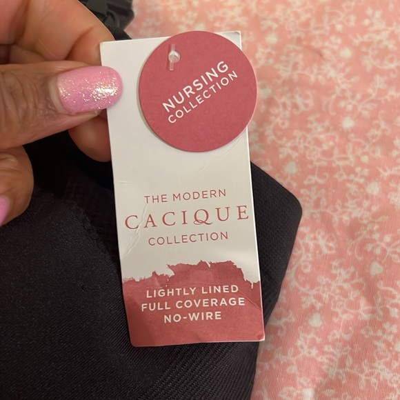 Lane Bryant Cacique Nursing Lightly Lined Full Coverage No-wire Bra - Picture 3 of 5